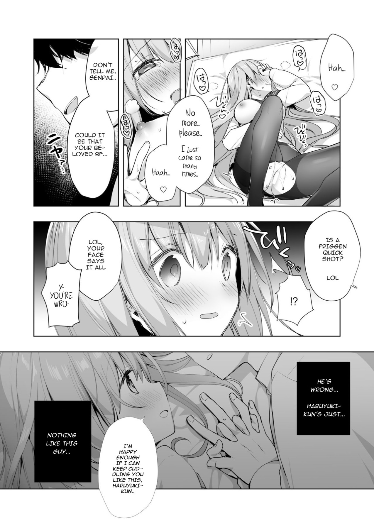 Hentai Manga Comic-Having NTR Sex With a Male Kouhi ~My Boyfriend Just Isn't Enough~-Read-21